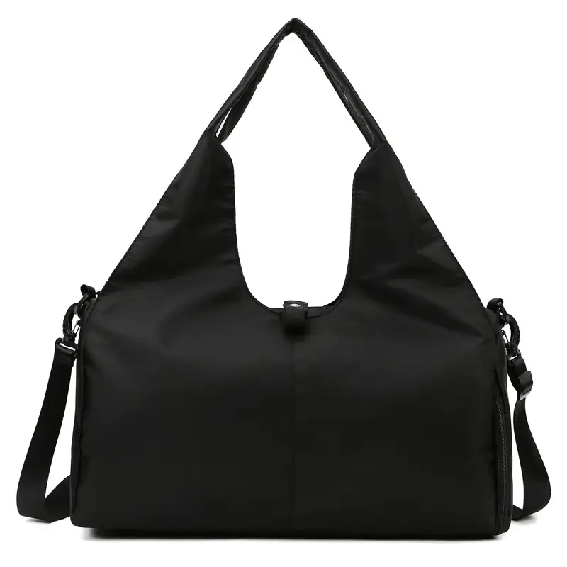 Yoga Adventure Tote: Expandable Fitness Bag with Wet Compartment & Mat Storage - Image 6